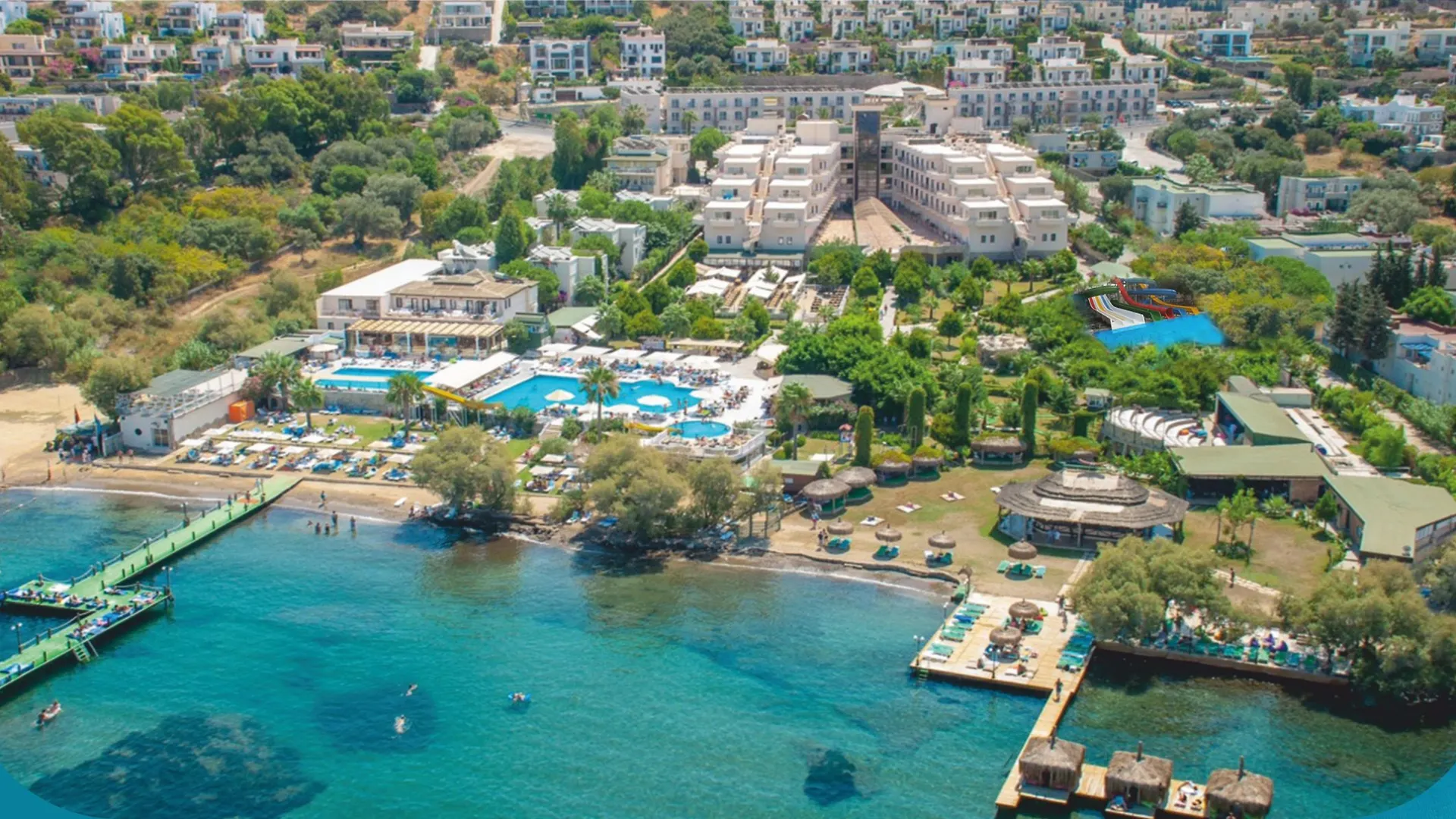 Golden Age Hotel Yalikavak Bodrum location